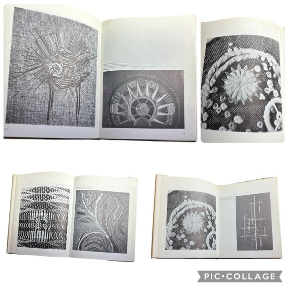 Couching: Decorative Laid Thread Embroidery by Gloria Ramsey from 1976 - Picture 3 of 11